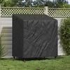 vidaXL Outdoor Swing Cover Black 135 x 100 x 165 cm 210D Oxford Fbric