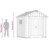 Keter Garden Shed Oakland 757 Anthracite