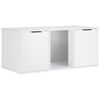 vidaXL Cat Crate Furniture White 100 x 49 x 45 cm Engineered Wood