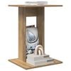 vidaXL Side Table Artisan Oak 45 x 40 x 62.5 cm Engineered Wood