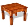 vidaXL Coffee Table Solid Wood 60x60x45 cm
