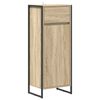 vidaXL Bathroom Cabinet Sonoma 40 x 30 x 100 cm Engineered Wood