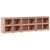 vidaXL Outdoor Kitchen Cabinet MEPPEL 4 pcs Natural Douglas