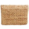 vidaXL Storage Baskets 2 pcs Natural 38 x 28 x 15 cm Water hyacinth