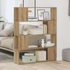 vidaXL Book Cabinet/Room Divider Artisan Oak 100x24x124.5 cm