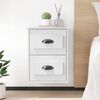 vidaXL Wall-mounted Bedside Cabinets 2 pcs White 41.5x36x53cm