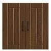 vidaXL Kitchen Wall Cabinet Lucca Brown Oak Engineered Wood