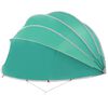 vidaXL Pool Dome Folding Manual Green 592 x 590 x 275 cm