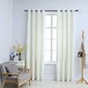 vidaXL Blackout Curtains with Rings 2 pcs Velvet Cream 140x225 cm