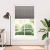 vidaXL Pleated Blind Anthracite 120x200 cm Fabric Width 119.4 cm Polyester