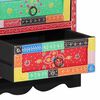 vidaXL Drawer Cabinet Multicolour 40 x 40 x 60 cm Solid Mango Wood