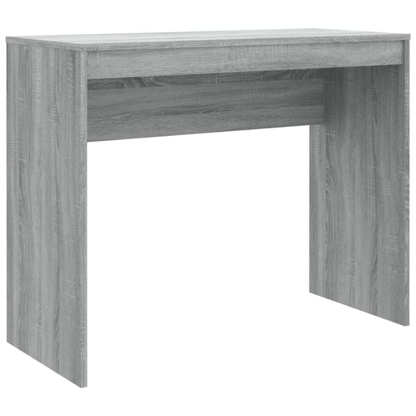 vidaXL Desk Grey Sonoma 90x40x72 cm Engineered Wood