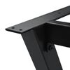vidaXL Dining Table Leg X-Frame 120x50x72 cm