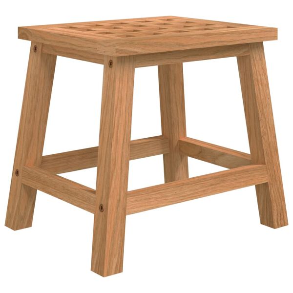 vidaXL Step Stool 29x22.5x25.5 cm Solid Wood Walnut
