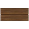 vidaXL Sink Cabinet Brown Oak 100x38.5x45 cm Engineered Wood