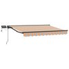vidaXL Manual Awning Frame with LEDs 3 x 2.5 m
