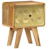 vidaXL Nightstand Solid Mango Wood 40x30x49 cm
