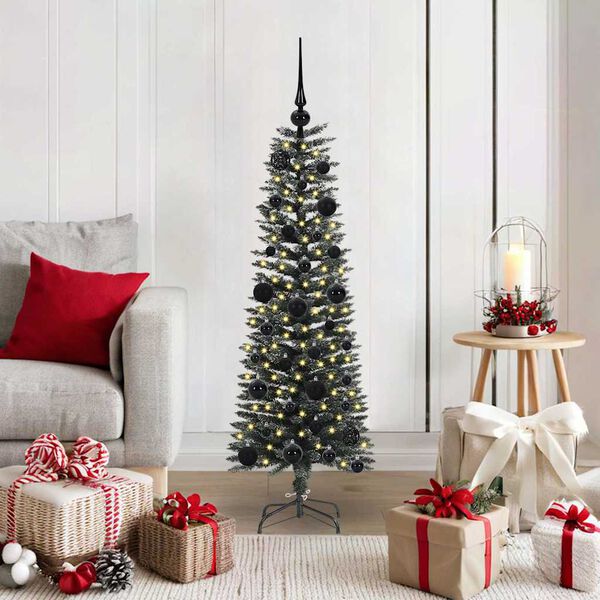 vidaXL Artificial Christmas Tree with 150 LEDs with Stand Green 120 cm