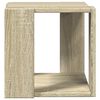 vidaXL Coffee Table Sonoma Oak 32x32x30 cm Engineered Wood