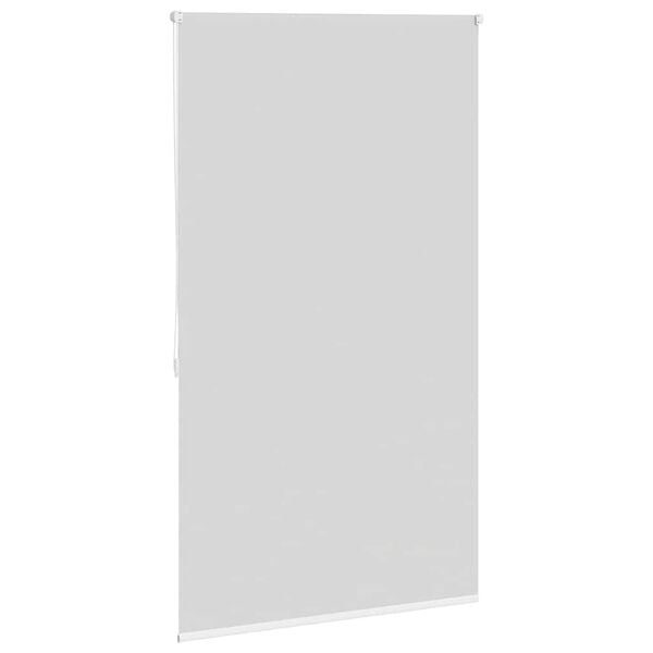 vidaXL Roller blind blackout 84.4x175 cm Fabric Width 80 cm white