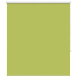 vidaXL Roller Blind Blackout Leaves Green 125x175 cm Fabric Width 121.6 cm Polyester