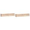 vidaXL Garden Planters 2 pcs Solid Wood Pine