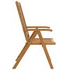 vidaXL Folding Garden Chairs 8 pcs Solid Acacia Wood