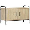 vidaXL TV Cabinet 79.5 x 33 x 50 cm Sonoma Oak Engineered Wood