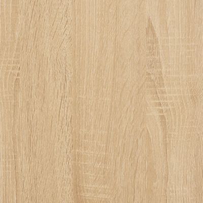 vidaXL Console Table Sonoma Oak 100x34.5x75 cm Engineered Wood