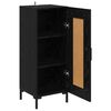 vidaXL Sideboard Olden Black Oak 34.5 x 34 x 90 cm