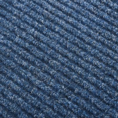 vidaXL Dirt Trapper Carpet Runner 100x500 cm Blue