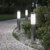 vidaXL Bollard Lights 3pcs 50 cm Stainless Steel IP44