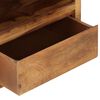 vidaXL Bedside Table Solid Acacia Wood 40x30x35 cm