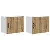 vidaXL Dishwasher Panel Kalmar 2 pcs Artisan Oak 50 x 31 x 40 cm