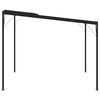 vidaXL Gazebo with Roof Anthracite 4x3x2.5 m Aluminium and Steel