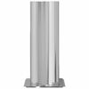 vidaXL Chimney Head Extension Silver 29 x 29 x 50 cm Stainless Steel