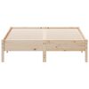 vidaXL Bed Frame without Mattress 140x190 cm Solid Wood Pine