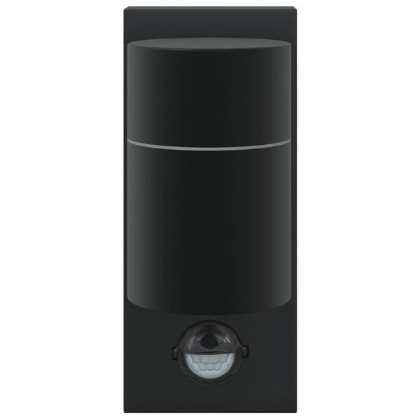 vidaXL Outdoor Wall Lights 2 pcs Black 6.5 x 10.5 x 16 cm