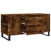 vidaXL Coffee Table Smoked Oak 102x44.5x50 cm Engineered Wood