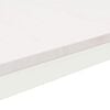 vidaXL Coffee Table White 40 x 40 x 36 cm Solid Pine Wood