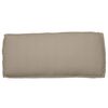 vidaXL Pallet Cushion for suitable for Seat / Backrest with Pillow Taupe