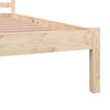 vidaXL Bed Frame without Mattress 120x190cm Small Double