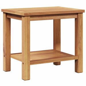 vidaXL Coffee Table with Storage Brown 50 x 35 x 45 cm Solid Teak Wood