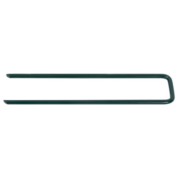 vidaXL Nails for Artificial Grass 100 pcs U-shape Iron