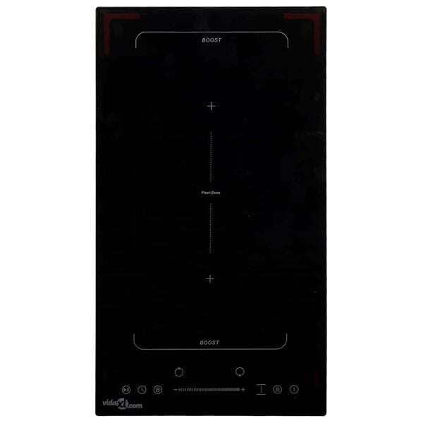 vidaXL Flexizone Induction Hob with 2 Burners Touch Control 3500W