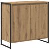 vidaXL Side Cabinet Artisian Oak 79 x 36 x 75 cm Engineered Wood