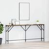 vidaXL Console Table Old Wood 180 x 23 x 75 cm