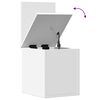 vidaXL Storage Box White 30x35x35 cm Engineered Wood