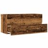 vidaXL Sink Cabinet Old Wood 100x38.5x45 cm Engineered Wood