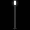 vidaXL Bollard Lights 3 pcs 110 cm Black IP44